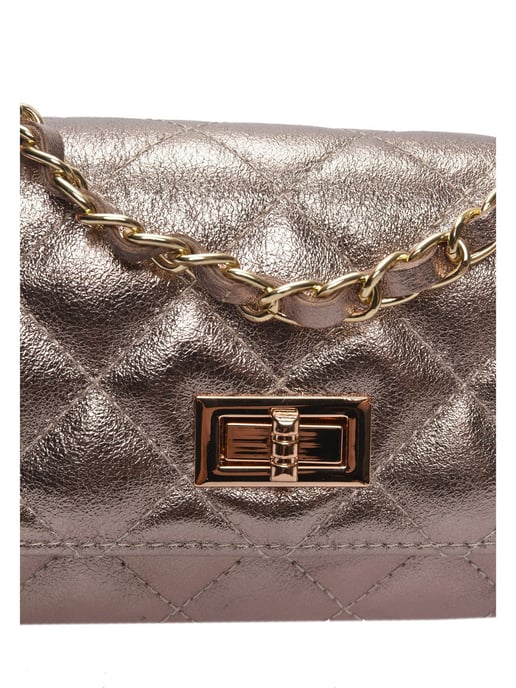 Luisa Vannini Bronze Rindsledertasche - Image 3
