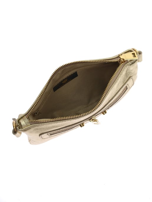 Anna Luchini Gold Rindsledertasche - Image 4