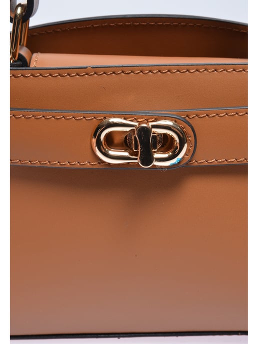 Anna Luchini Braun Rindsledertasche - Image 3