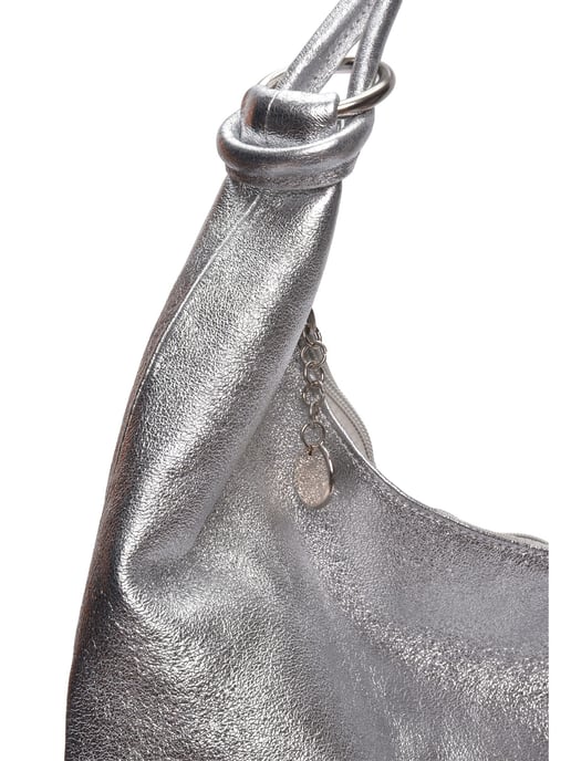 Anna Luchini Silber Rindsledertasche - Image 3
