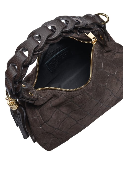 Roberta M Zweifarbig Rindsledertasche - Image 4