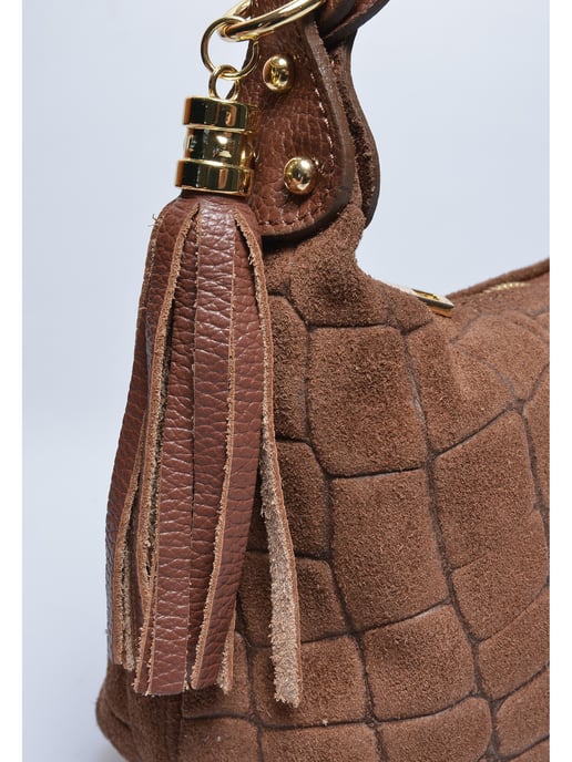 Roberta M COGNAC Rindsledertasche - Image 3