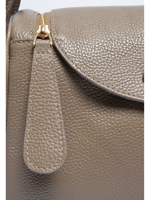Luisa Vannini Beige Rindsledertasche - Image 3