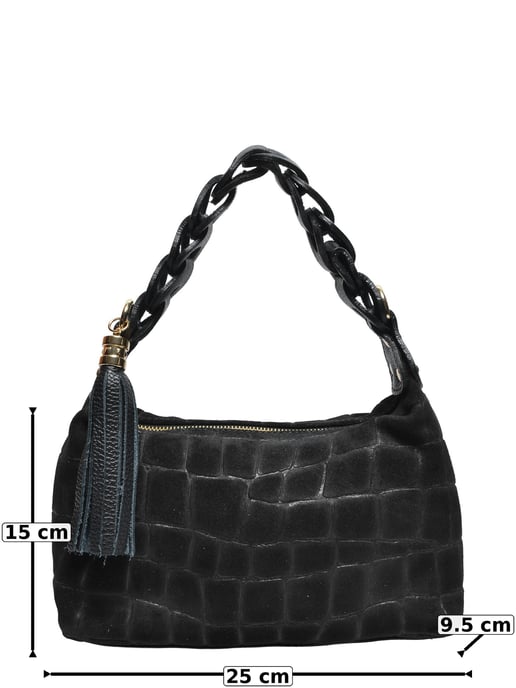 Roberta M SCHWARZ Rindsledertasche - Image 5