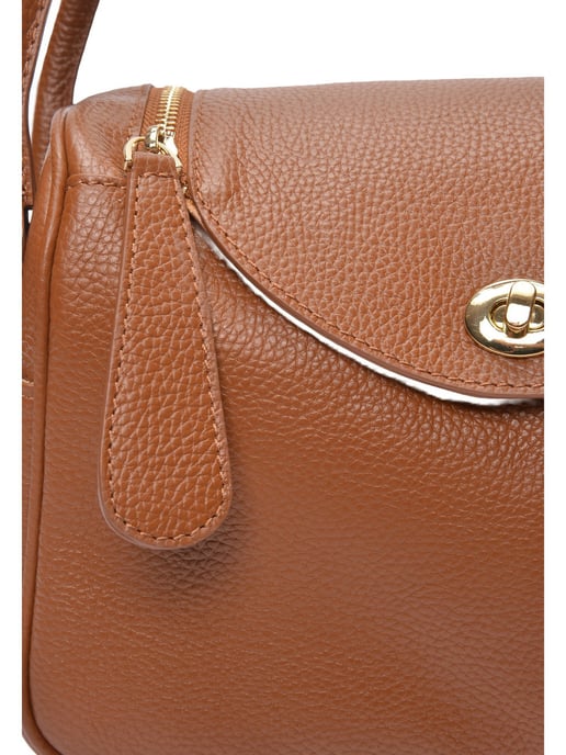 Luisa Vannini Braun Rindsledertasche - Image 3