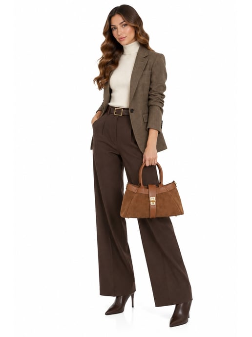 Isabella Rhea COGNAC Rindsledertasche - Image 5