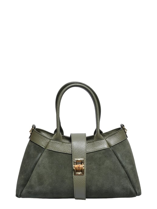 Isabella Rhea Grün Rindsledertasche - Image 1