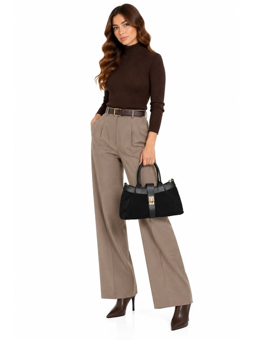 Isabella Rhea SCHWARZ Rindsledertasche - Image 5