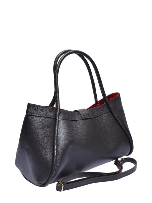 Luisa Vannini Kastanienbraun Rindsledertasche - Image 2