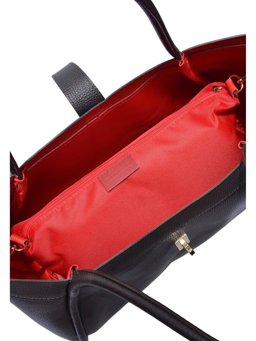 Luisa Vannini Kastanienbraun Rindsledertasche - Image 4