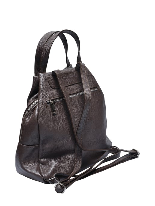 Anna Luchini Kastanienbraun Rindsledertasche - Image 2