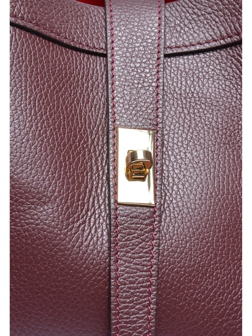 Luisa Vannini Weinfarbe Rindsledertasche - Image 3