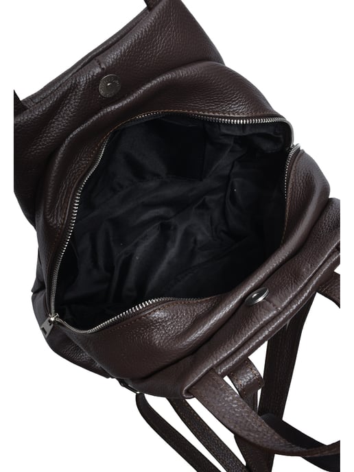 Anna Luchini Kastanienbraun Rindsledertasche - Image 4
