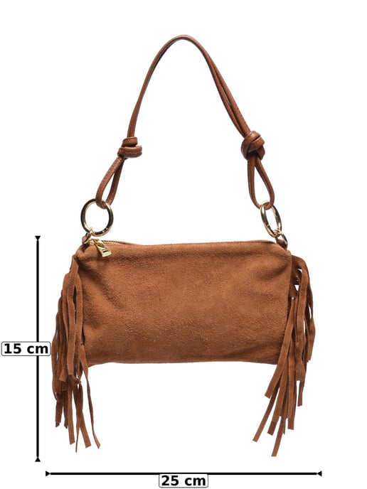 Roberta M COGNAC Rindsledertasche - Image 5