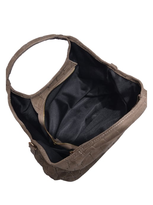 Anna Luchini Beige Rindsledertasche - Image 4