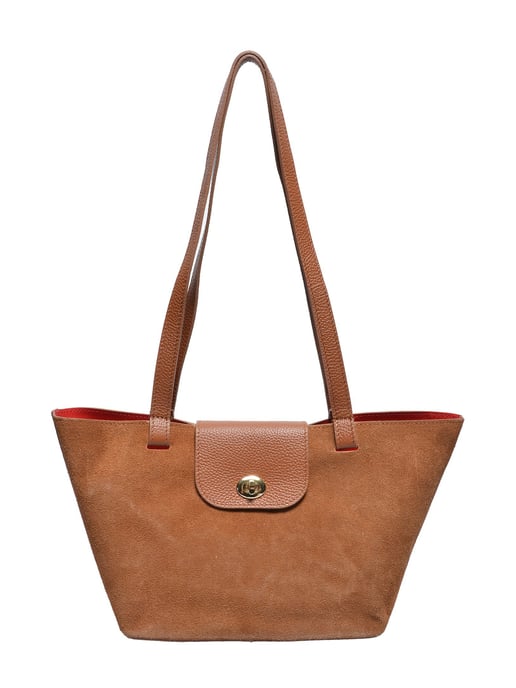 Roberta M COGNAC Rindsledertasche - Image 1