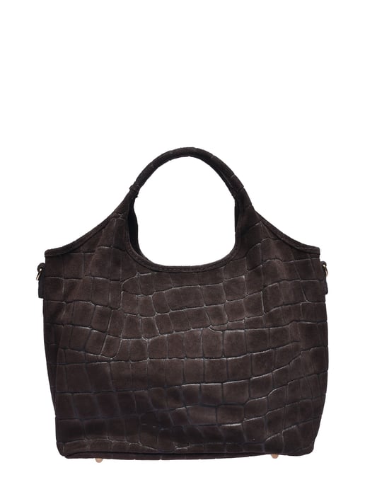 Anna Luchini Kastanienbraun Rindsledertasche - Image 1