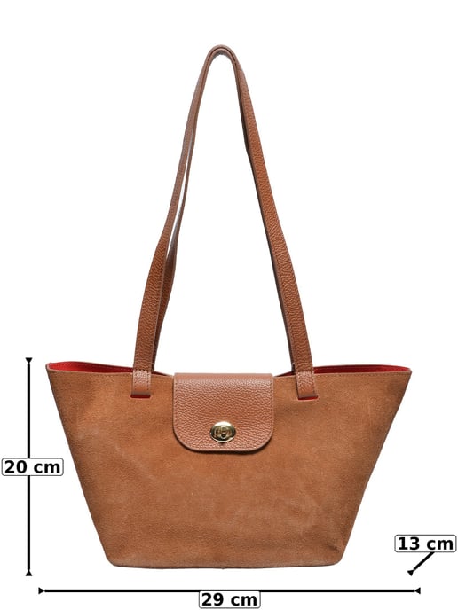 Roberta M COGNAC Rindsledertasche - Image 5