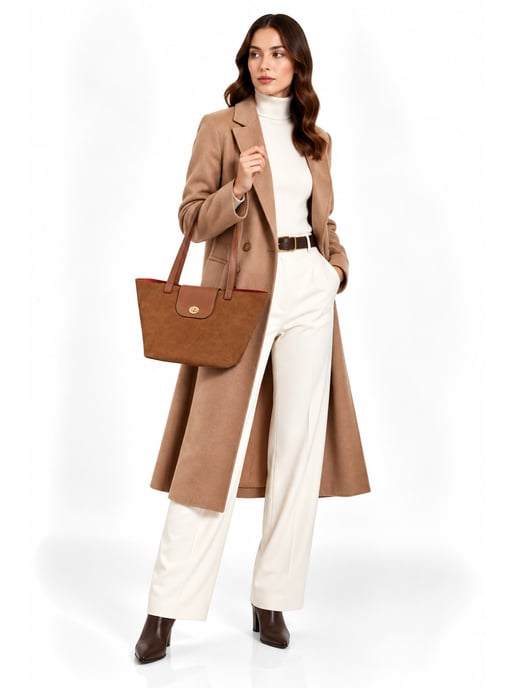 Roberta M COGNAC Rindsledertasche - Image 6