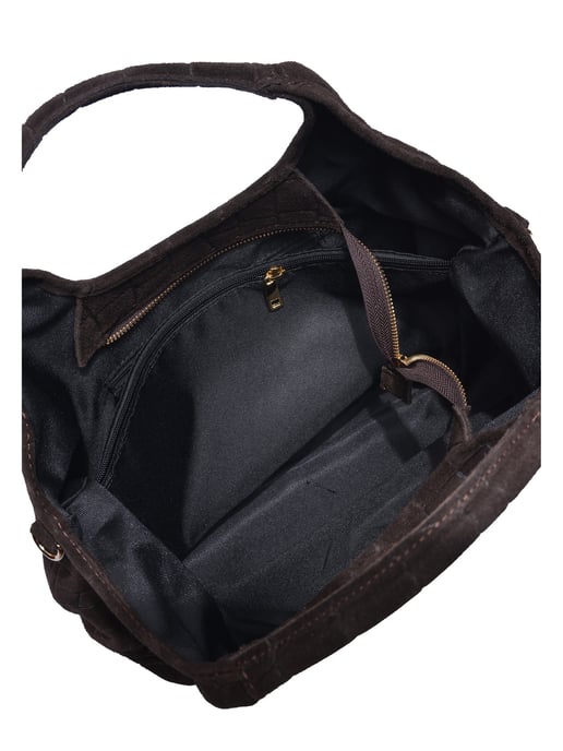 Anna Luchini Kastanienbraun Rindsledertasche - Image 4