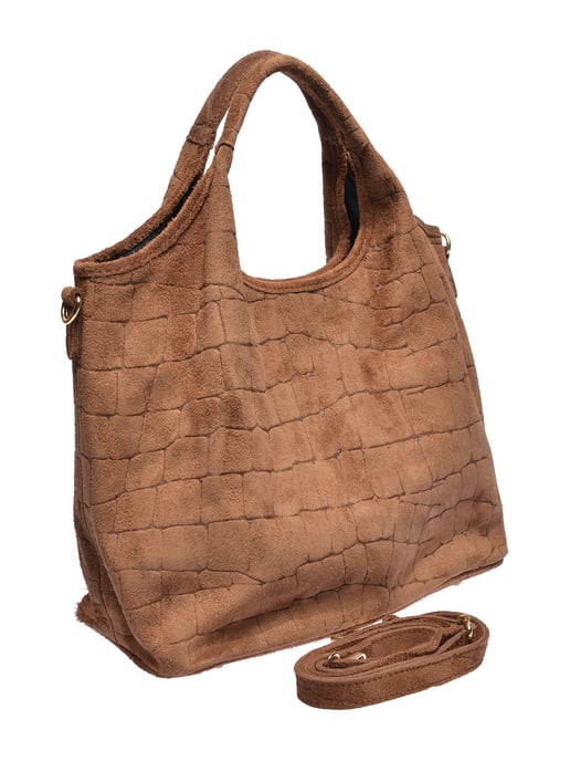 Anna Luchini Braun Rindsledertasche - Image 2