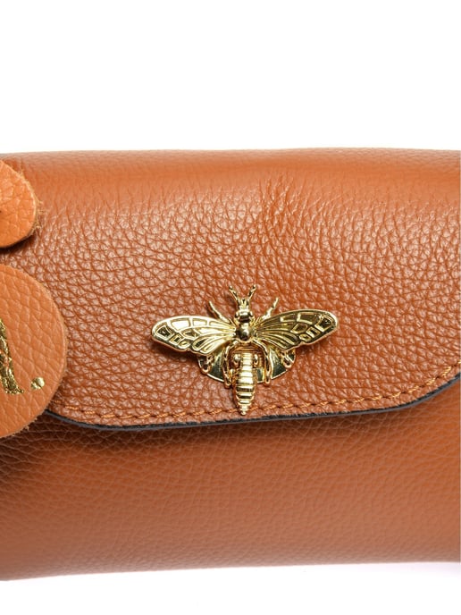 Anna Luchini Braun Rindsledertasche - Image 3