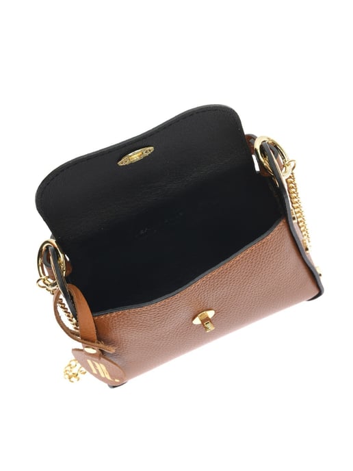 Anna Luchini Braun Rindsledertasche - Image 4