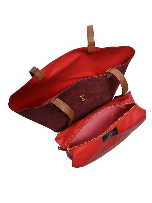 Roberta M Burgund Rindsledertasche - Image 4