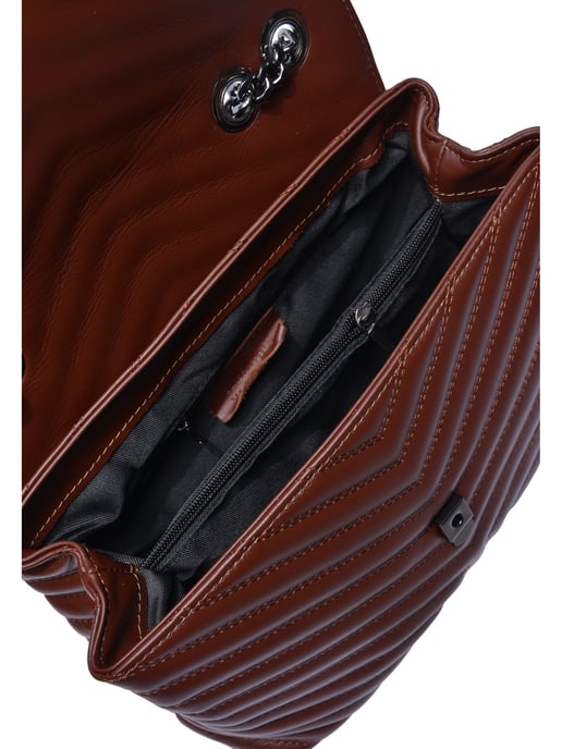 Luisa Vannini BROWN Rindsledertasche - Image 4