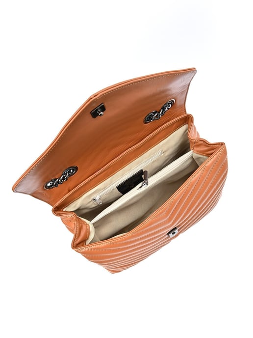 Luisa Vannini COGNAC Rindsledertasche - Image 4