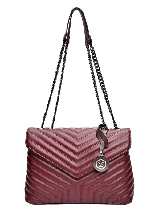 Luisa Vannini WEIN Rindsledertasche - Image 1