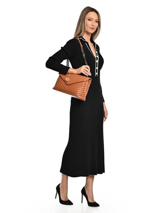 Luisa Vannini COGNAC Rindsledertasche - Image 5