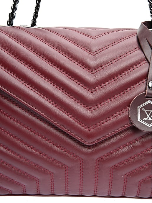 Luisa Vannini WEIN Rindsledertasche - Image 3