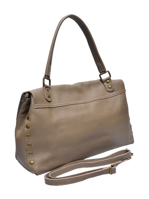 Anna Luchini Beige Rindsledertasche - Image 2