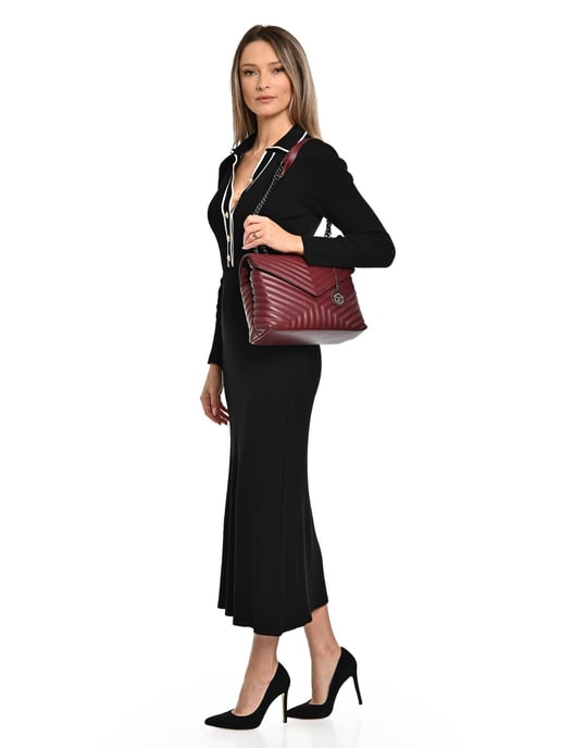 Luisa Vannini WEIN Rindsledertasche - Image 5