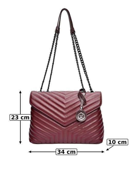 Luisa Vannini WEIN Rindsledertasche - Image 6