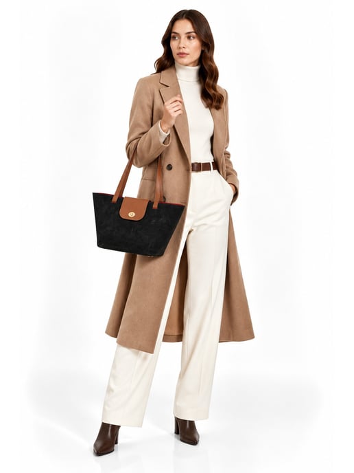 Roberta M SCHWARZ Rindsledertasche - Image 6