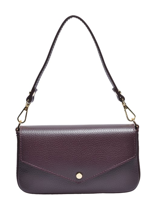 Roberta M Burgund Rindsledertasche - Image 1