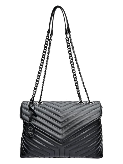 Luisa Vannini SCHWARZ Rindsledertasche - Image 1