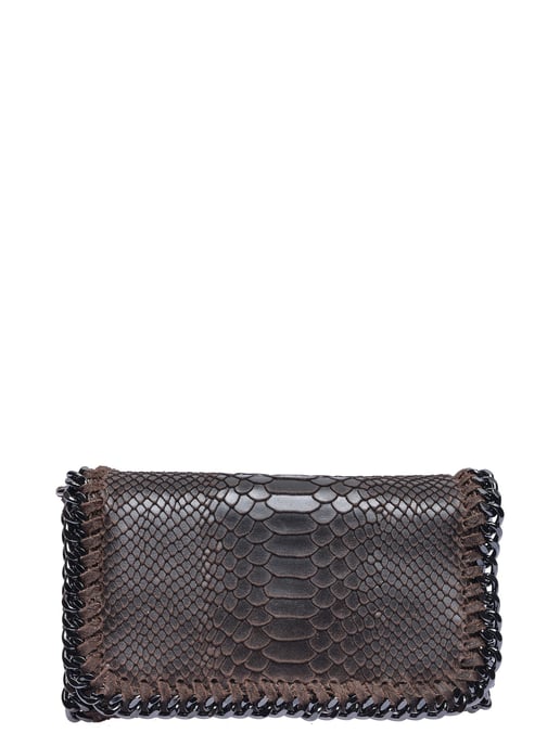 Luisa Vannini Zweifarbig Rindsledertasche - Image 1