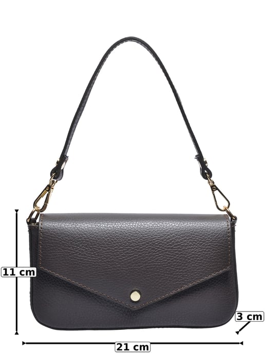 Roberta M Zweifarbig Rindsledertasche - Image 5