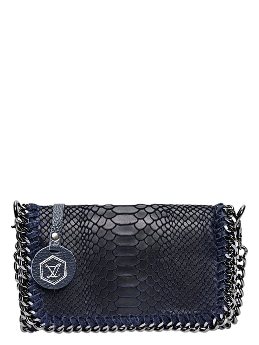 Luisa Vannini Zweifarbig Rindsledertasche - Image 1