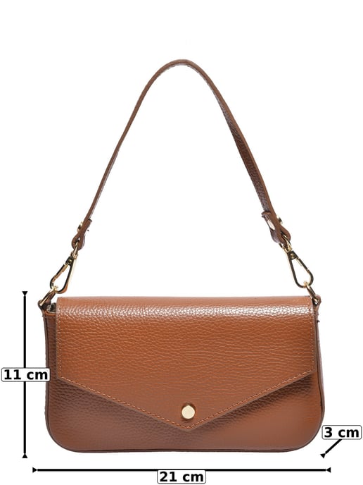 Roberta M COGNAC Rindsledertasche - Image 5