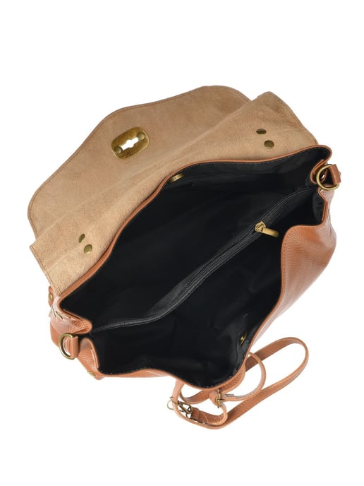 Anna Luchini Braun Rindsledertasche - Image 4