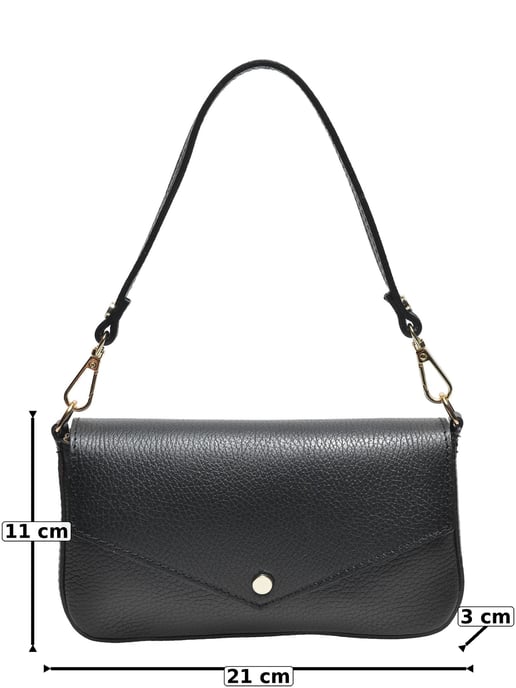Roberta M Schwarz Rindsledertasche - Image 5
