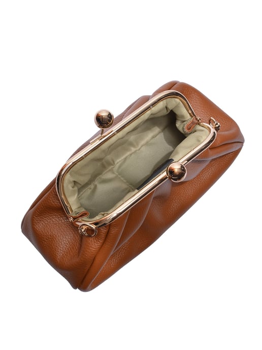 Isabella Rhea Braun Rindsledertasche - Image 4