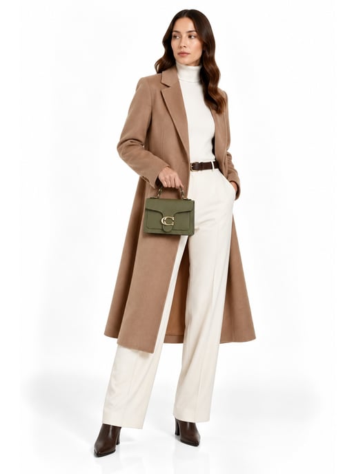 Roberta M Zweifarbig Rindsledertasche - Image 6