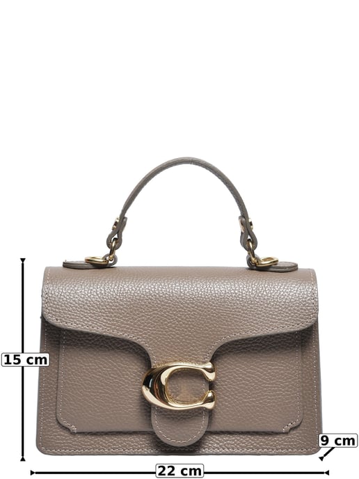 Roberta M Beige Rindsledertasche - Image 5