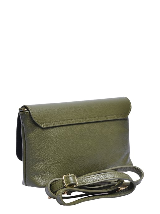 Roberta M Khaki Rindsledertasche - Image 2