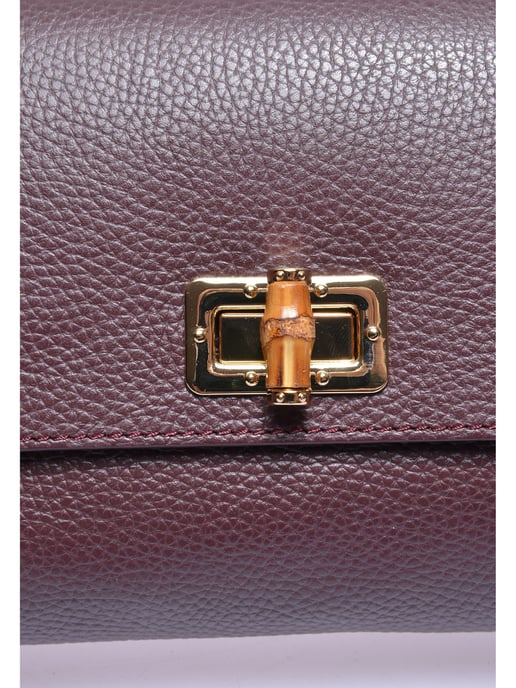 Roberta M Burgund Rindsledertasche - Image 3